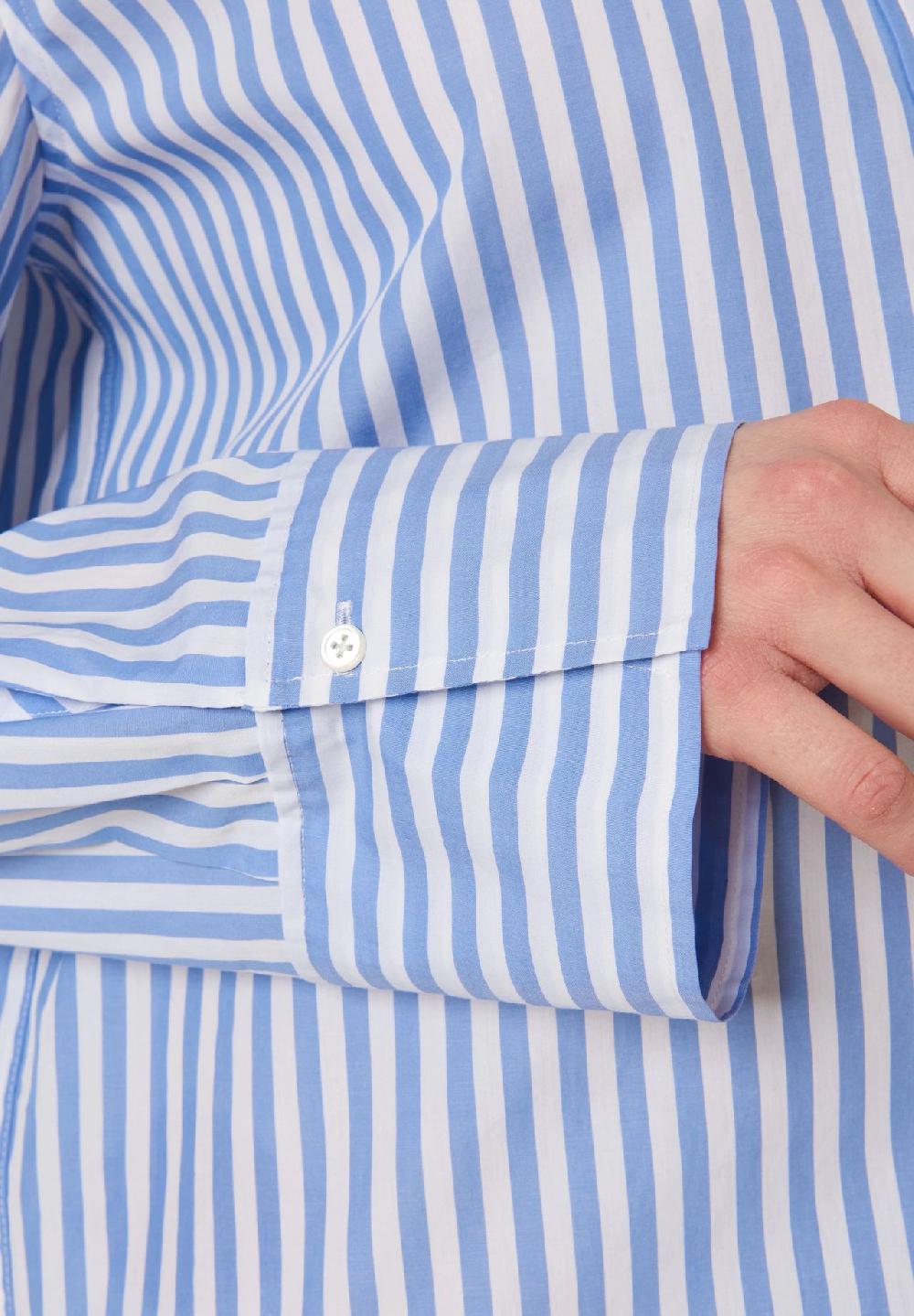 POLO RALPH LAUREN Nachthemd Henley-Kragen Streifen Brusttasche Für Damen