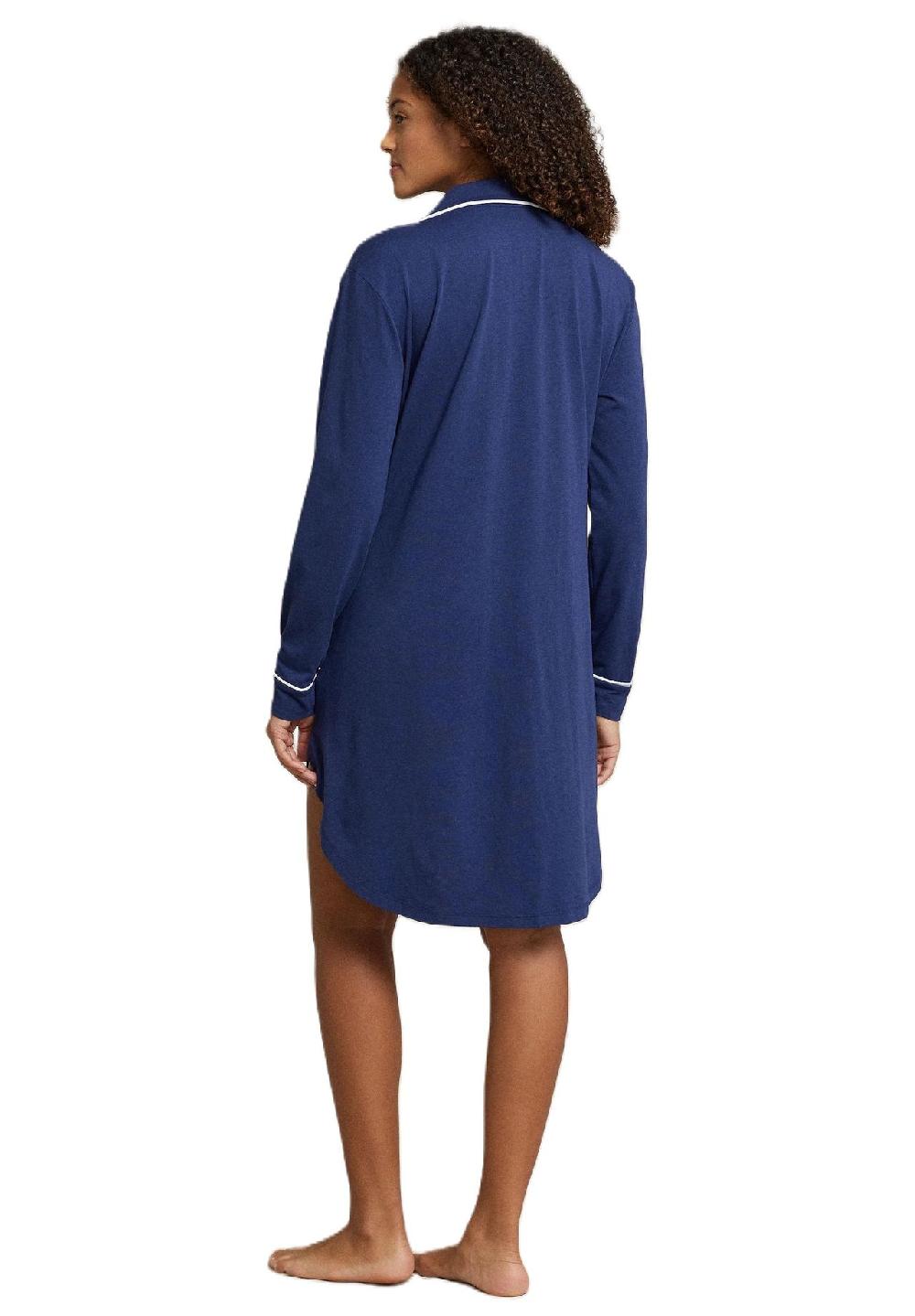 POLO RALPH LAUREN Polo Essentials Schlafshirt Reverskragen Für Damen