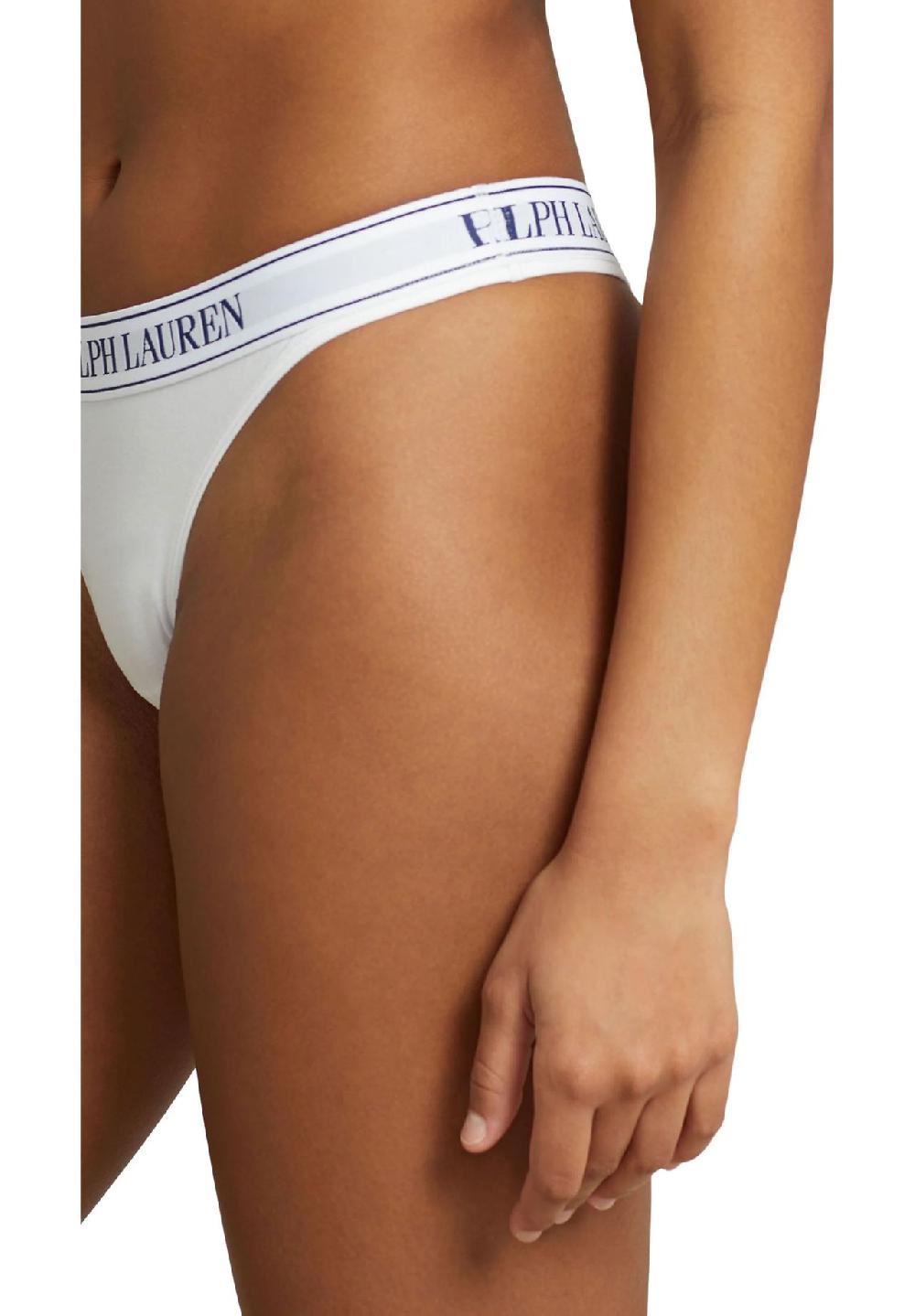 POLO RALPH LAUREN Polo Essentials Tanga Logo-Bund Einfarbig Für Damen