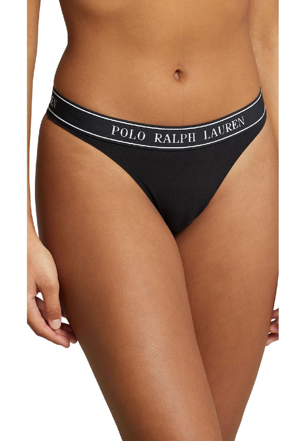 POLO RALPH LAUREN Polo Essentials Tanga Logo-Bund Einfarbig Für Damen