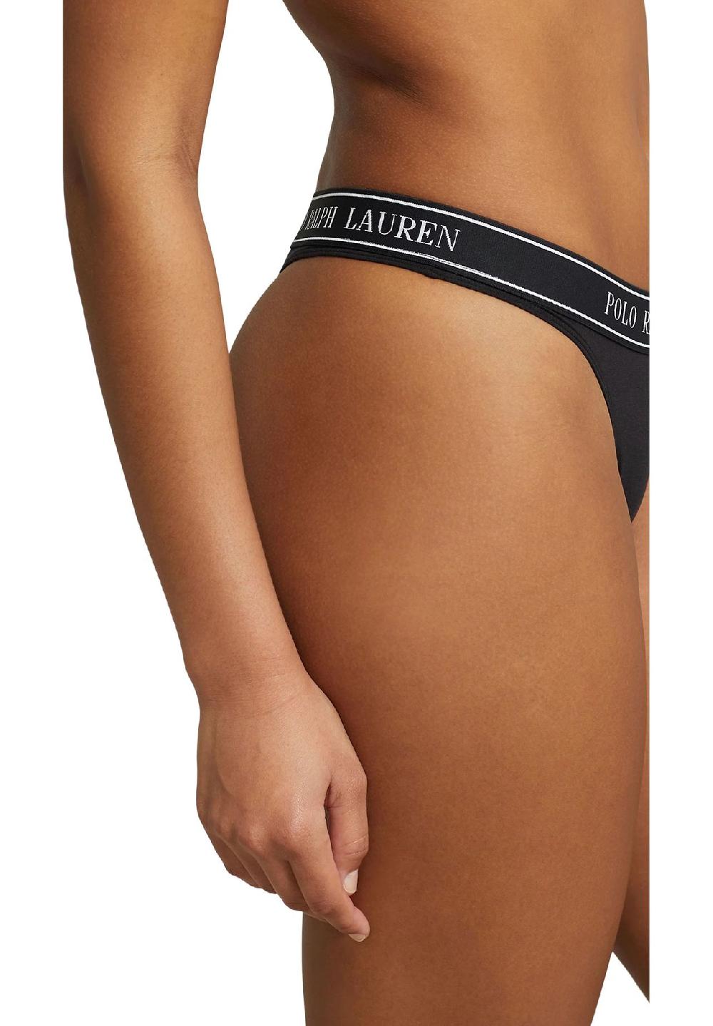 POLO RALPH LAUREN Polo Essentials Tanga Logo-Bund Einfarbig Für Damen