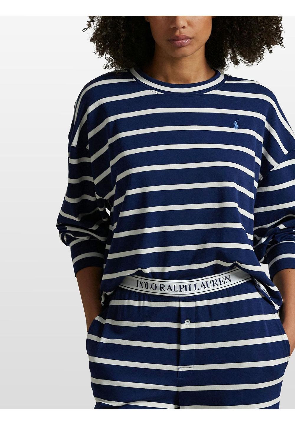 POLO RALPH LAUREN Pyjama Sweatshirt & Wide Leg Set - Club Terry