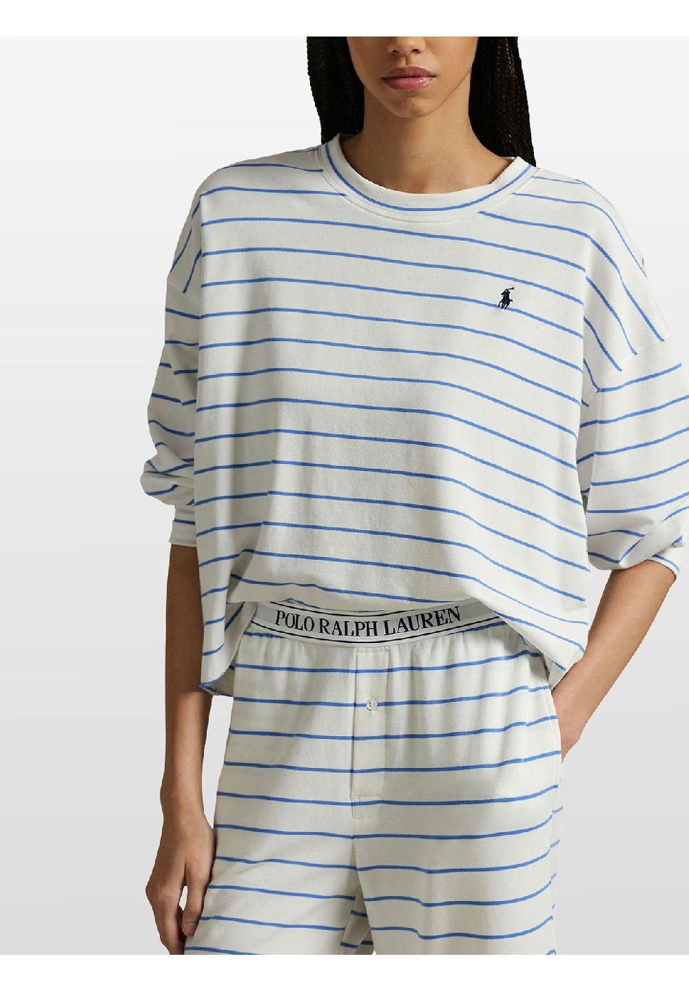 POLO RALPH LAUREN Pyjama Sweatshirt & Wide Leg Set - Club Terry