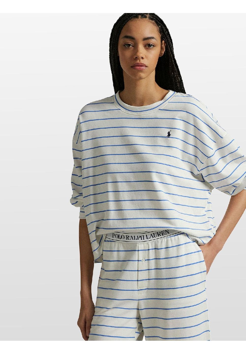 POLO RALPH LAUREN Pyjama Sweatshirt & Wide Leg Set - Club Terry