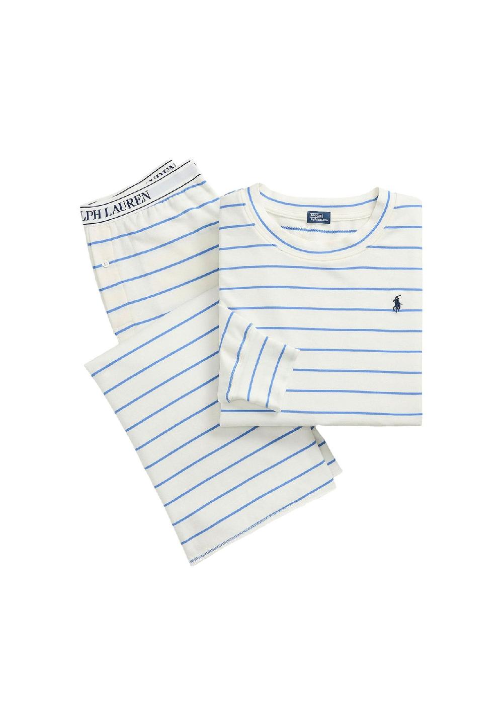 POLO RALPH LAUREN Pyjama Sweatshirt & Wide Leg Set - Club Terry