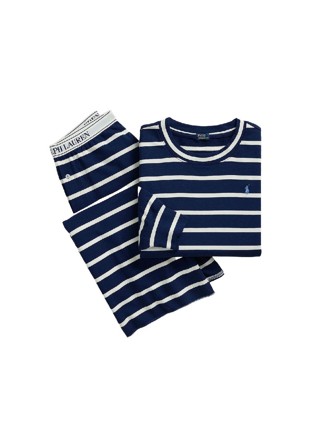 POLO RALPH LAUREN Pyjama Sweatshirt & Wide Leg Set - Club Terry