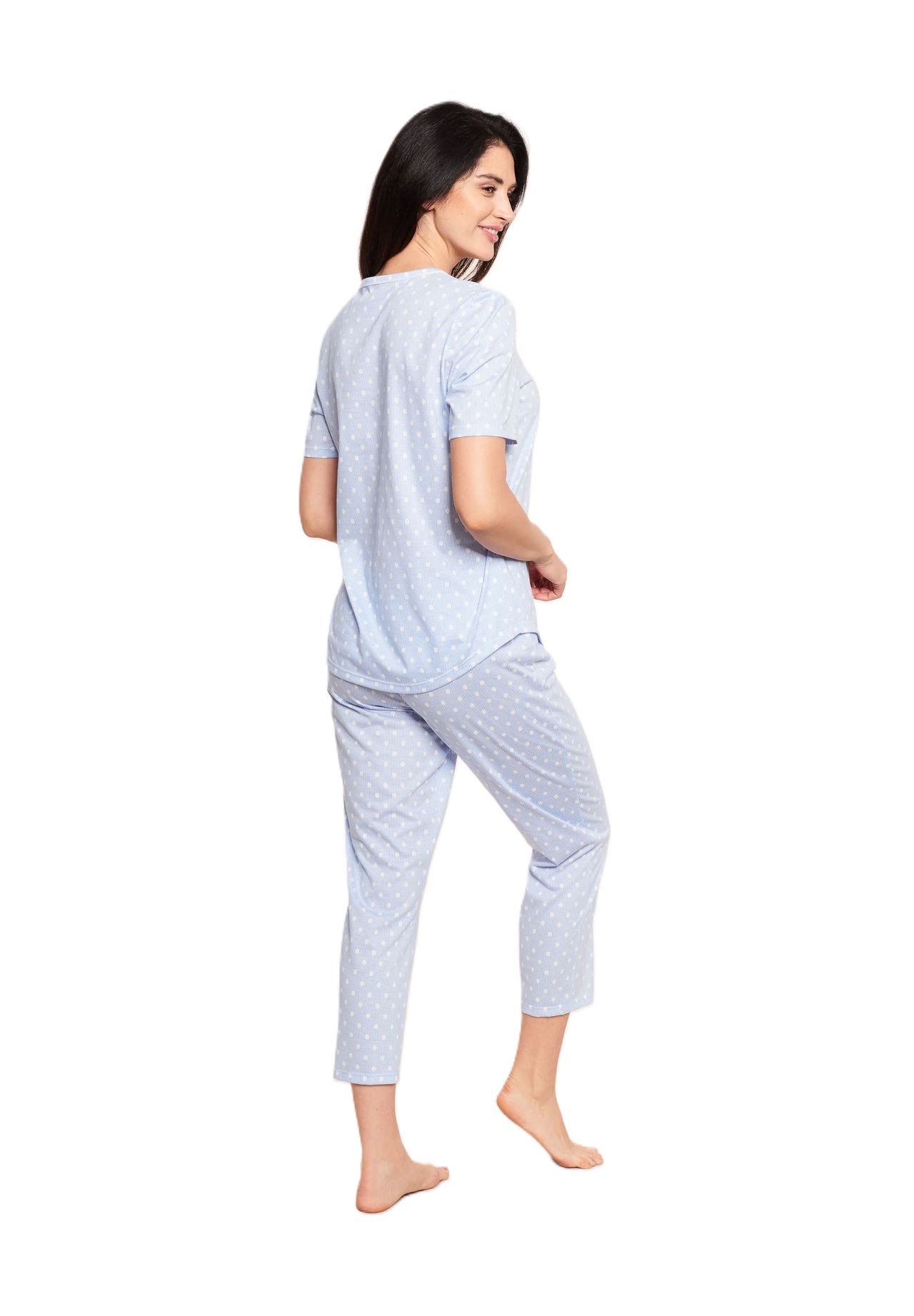 RÖSCH Smart Casual Capri-Pyjama Baumwolle Für Damen