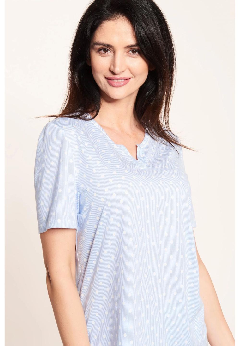 RÖSCH Smart Casual Capri-Pyjama Baumwolle Für Damen