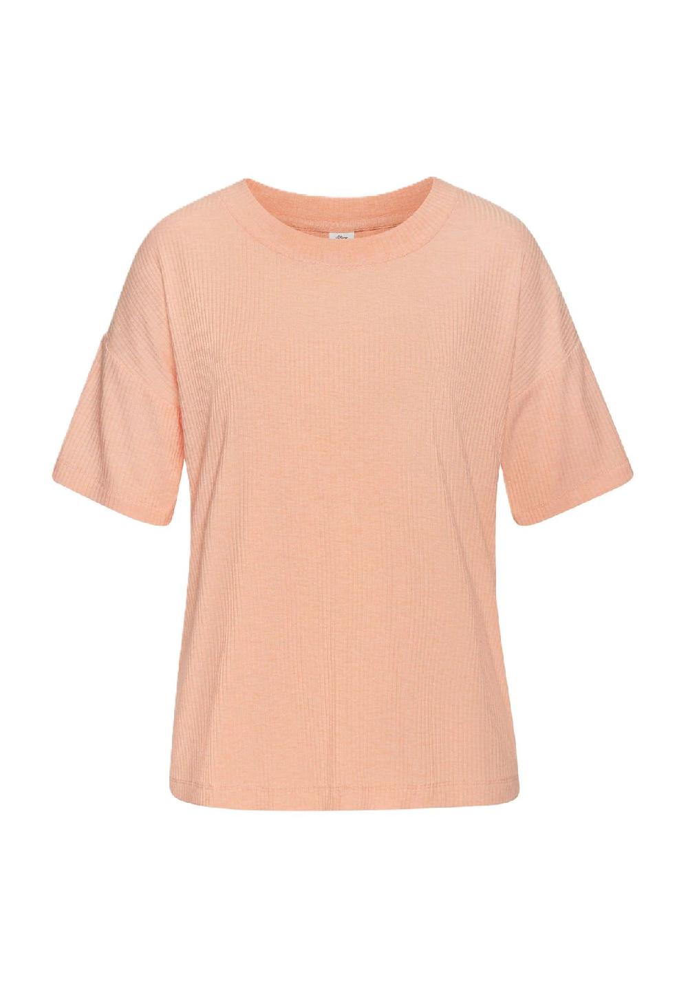 s.Oliver Schlafanzug-Oberteil Rippstruktur für Damen