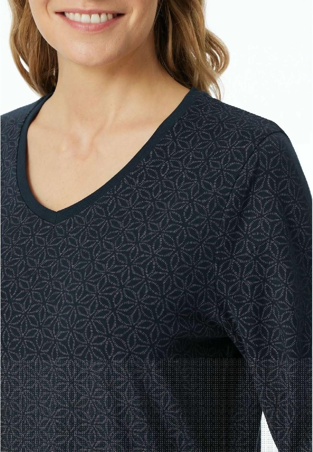 SCHIESSER Comfort Essentials Sleepshirt V-Ausschnitt Für Damen
