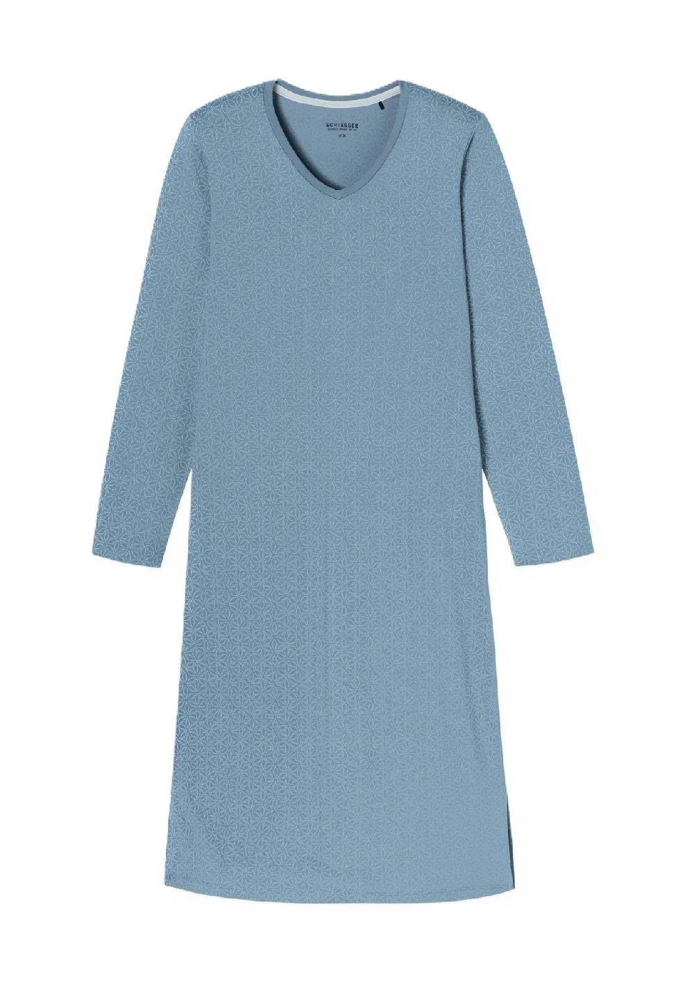 SCHIESSER Comfort Essentials Sleepshirt V-Ausschnitt für Damen
