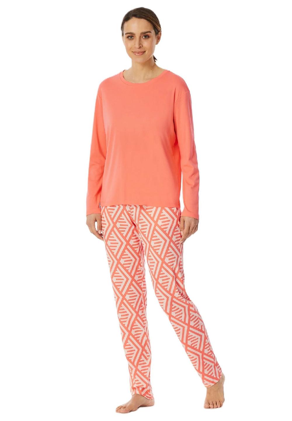 SCHIESSER Modern Nightwear Schlafanzug Gummibund Für Damen