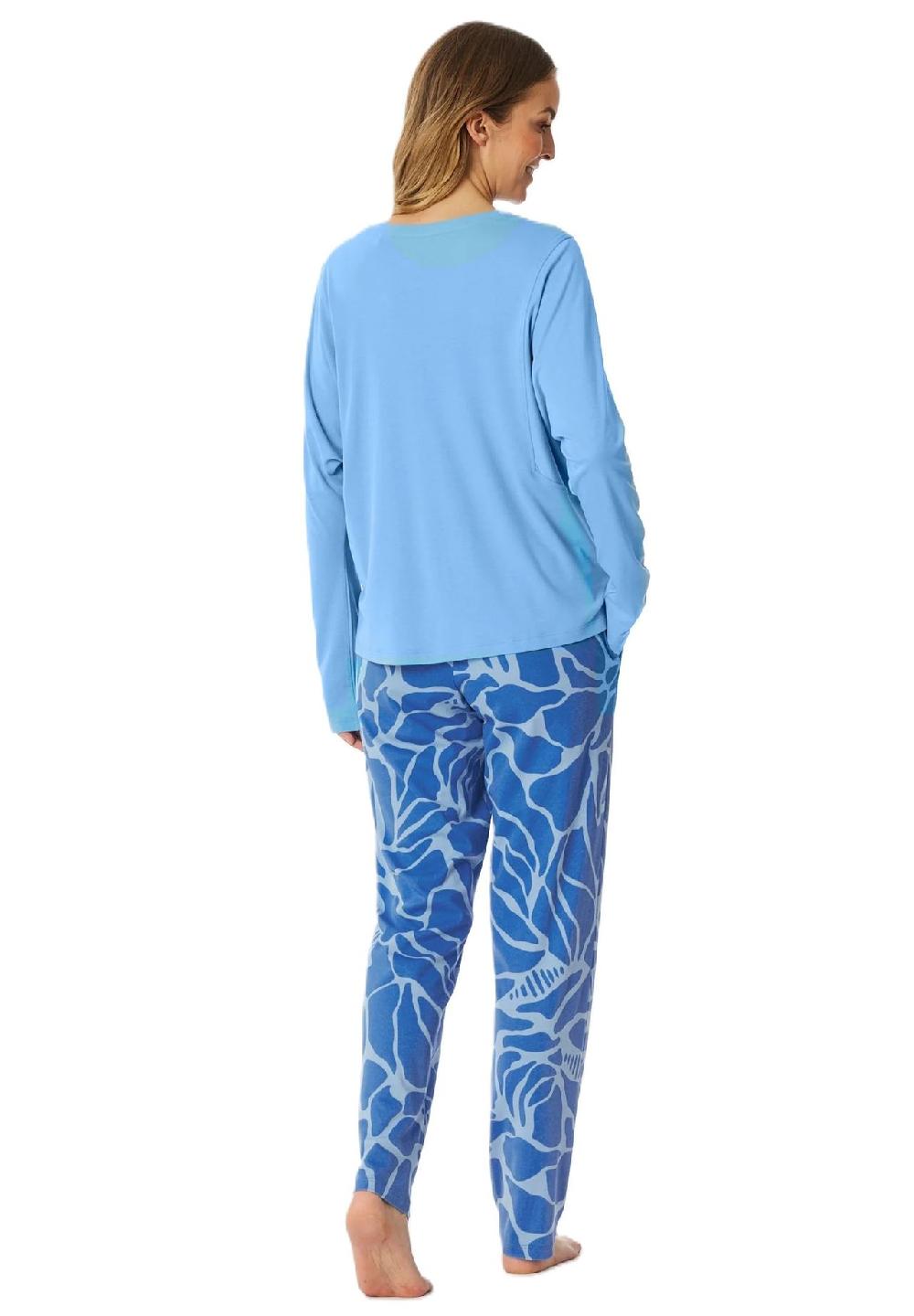 SCHIESSER Modern Nightwear Schlafanzug Langarm Für Damen