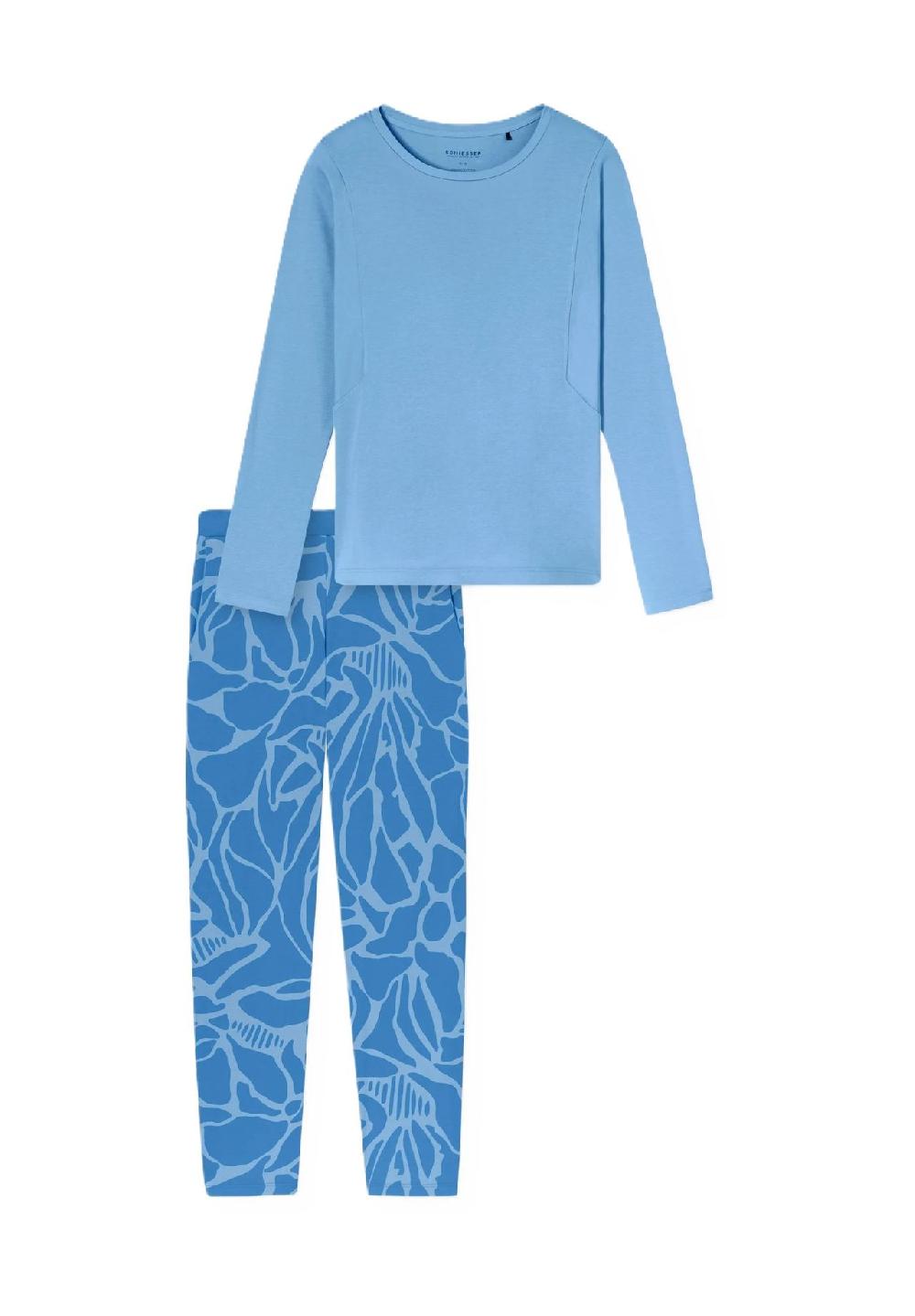 SCHIESSER Modern Nightwear Schlafanzug Langarm für Damen