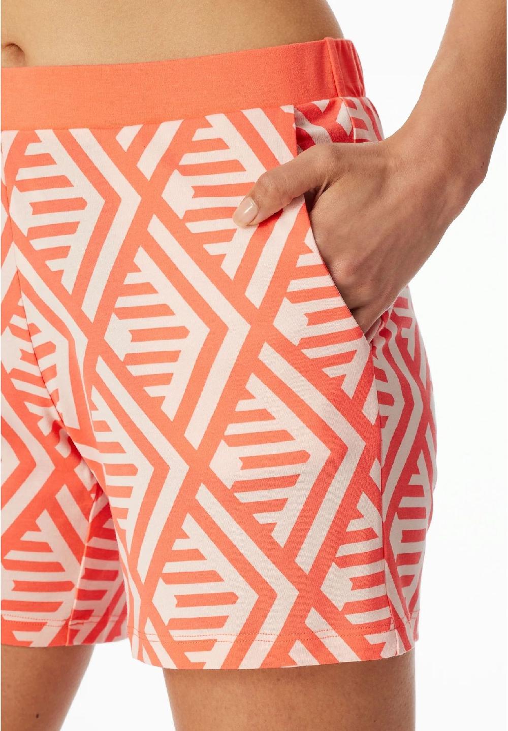 SCHIESSER Modern Nightwear Shorty Eingrifftaschen Für Damen