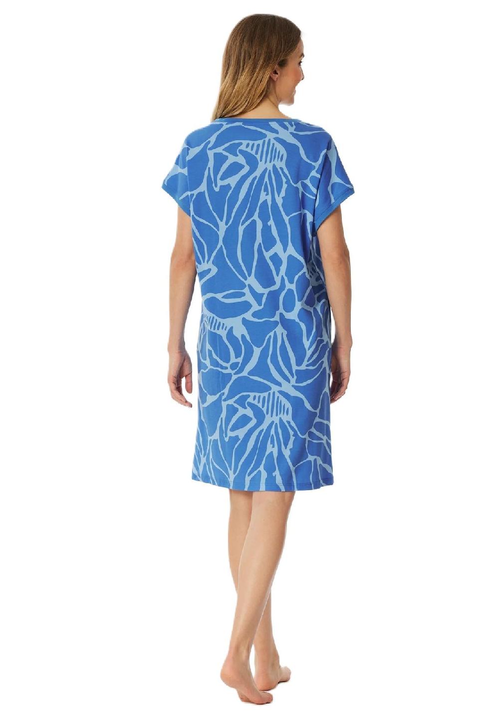 SCHIESSER Modern Nightwear Sleepshirt Atmungsaktiv Temepraturausgleichend Für Damen