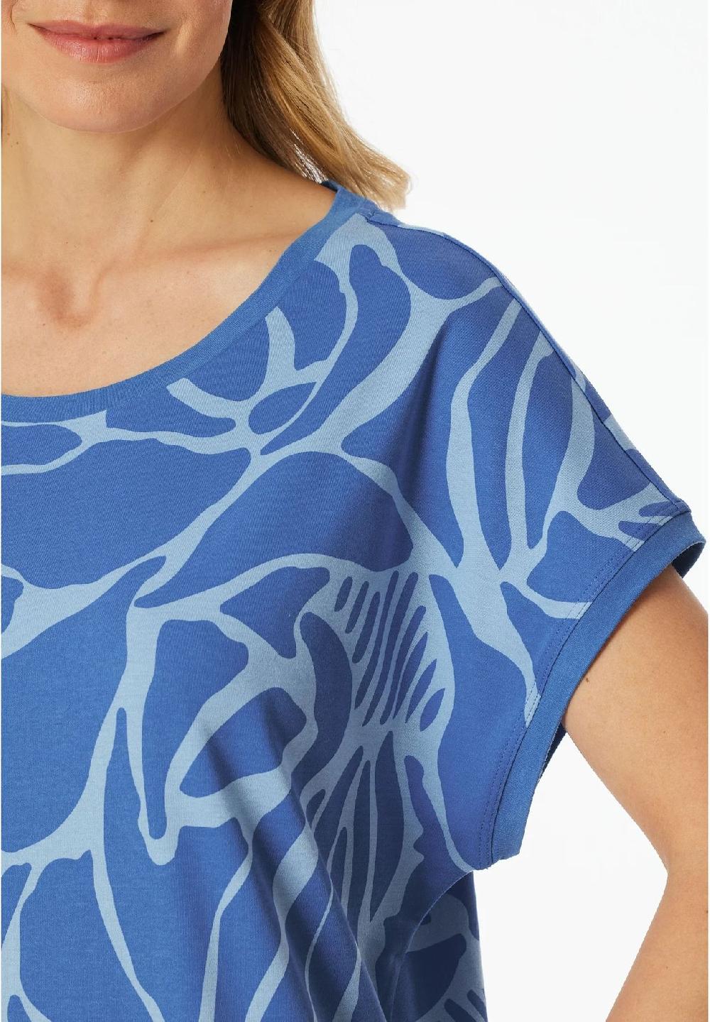 SCHIESSER Modern Nightwear Sleepshirt Atmungsaktiv Temepraturausgleichend Für Damen