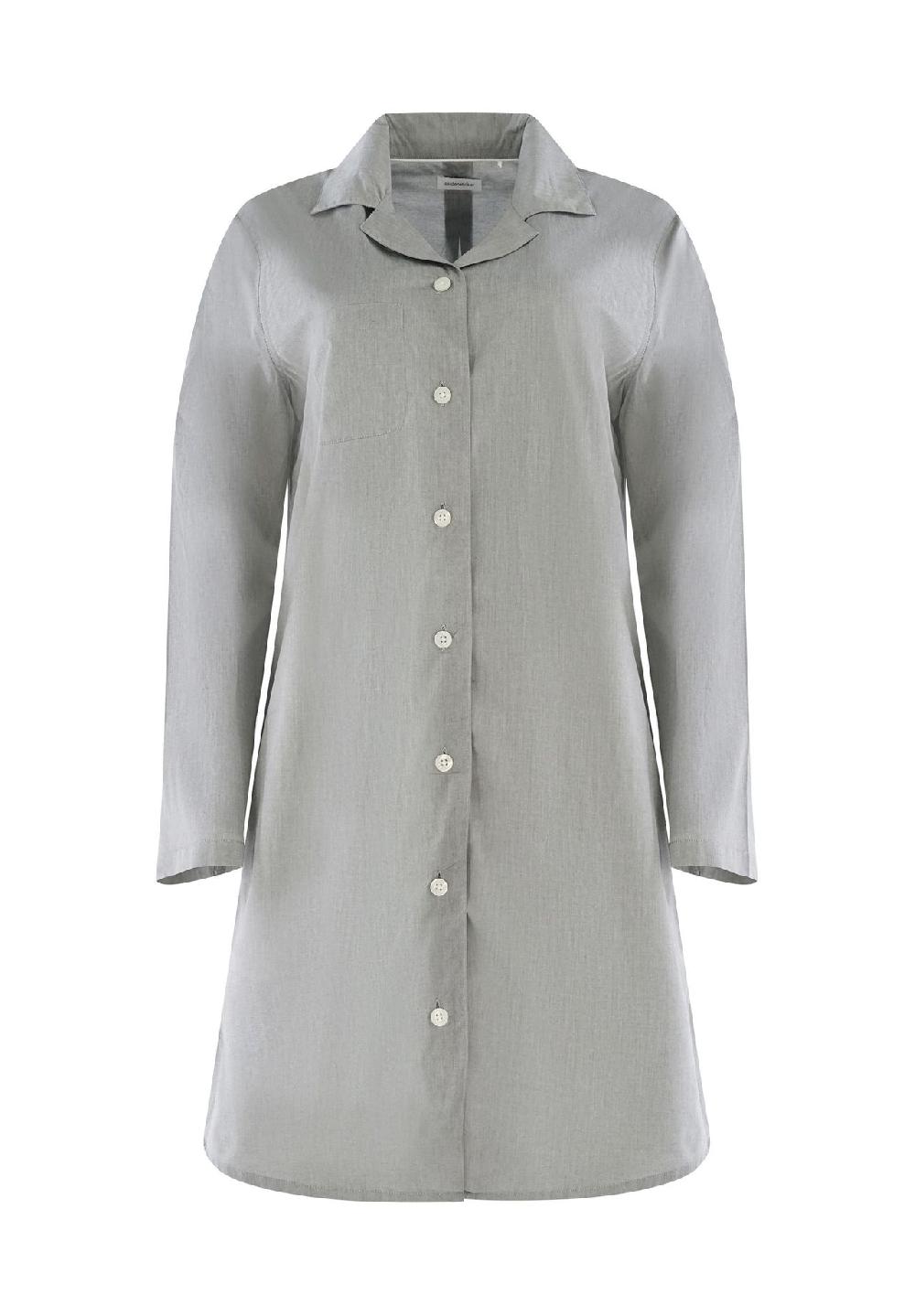 seidensticker Nachthemd langarm Chambray