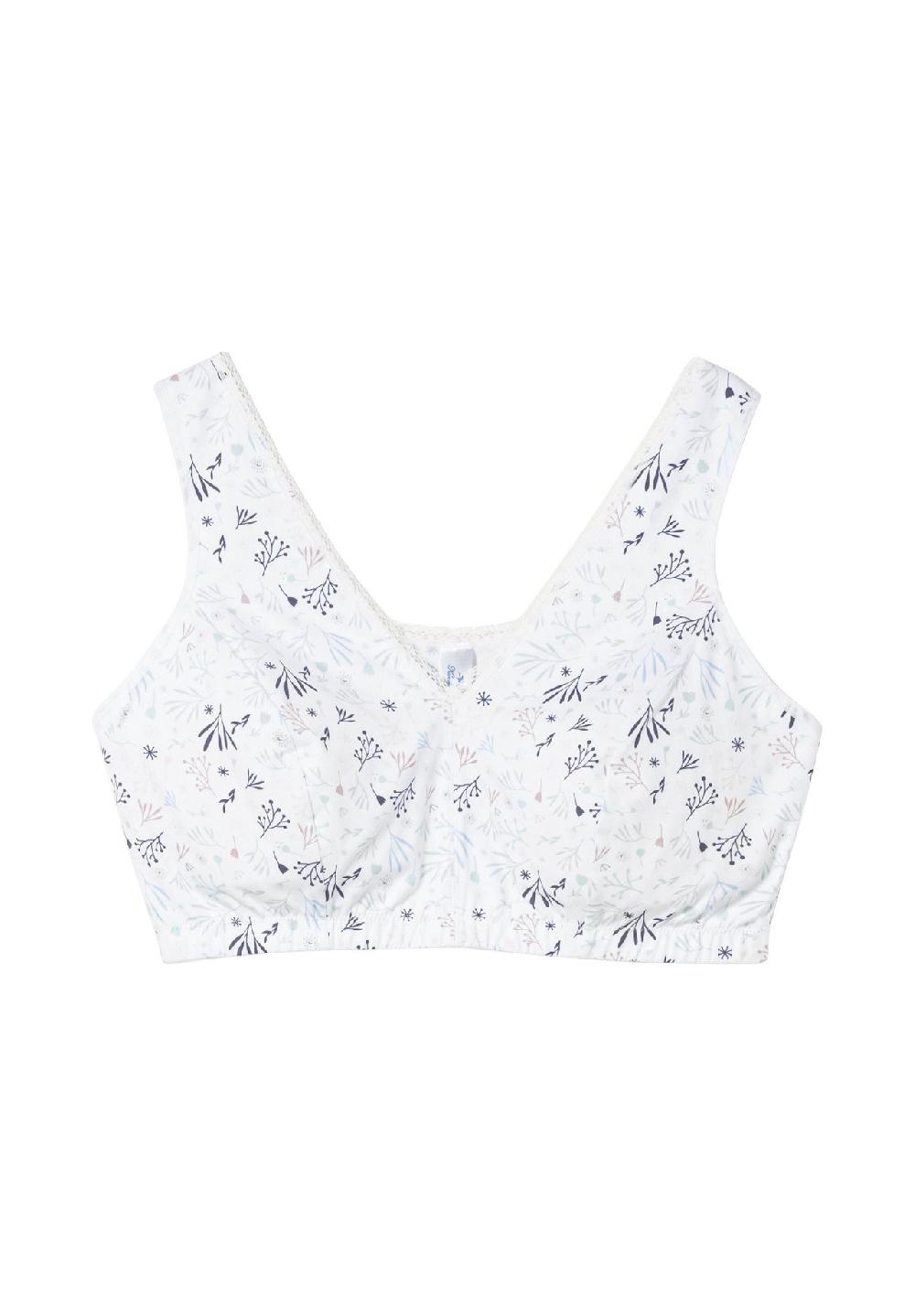 sheego BH-Bustier in Bustier-Form mit Blumenmuster