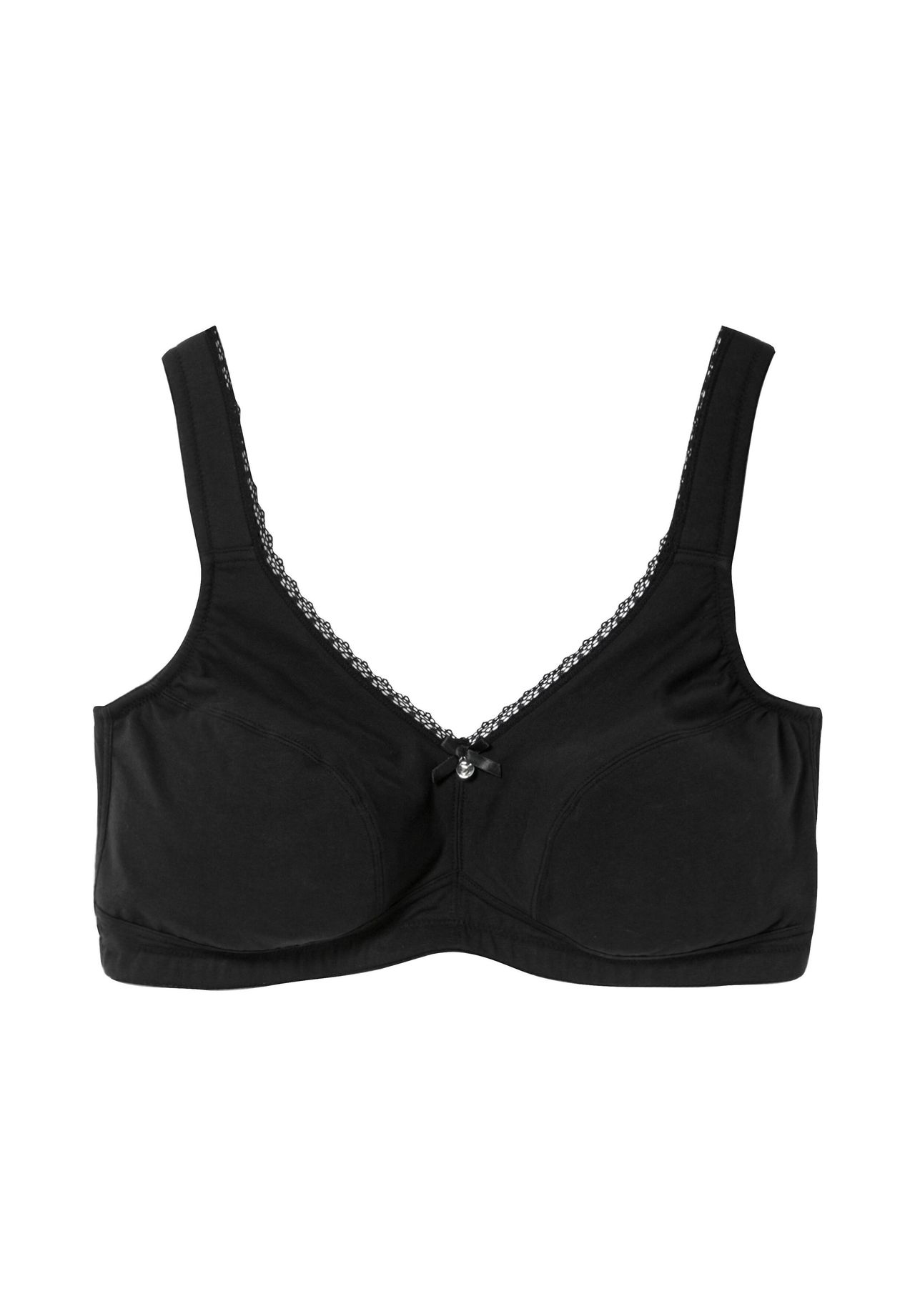 sheego BH mit dekorativer Spitzenkante