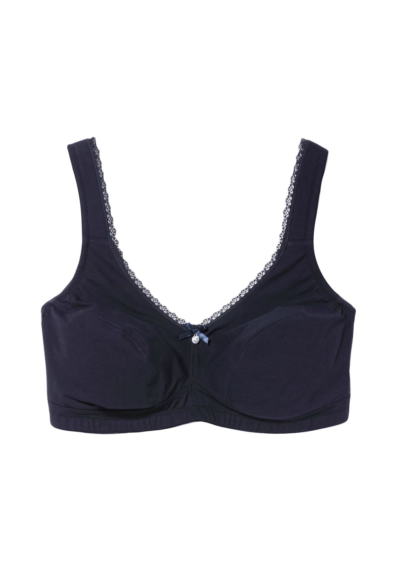 sheego BH mit dekorativer Spitzenkante