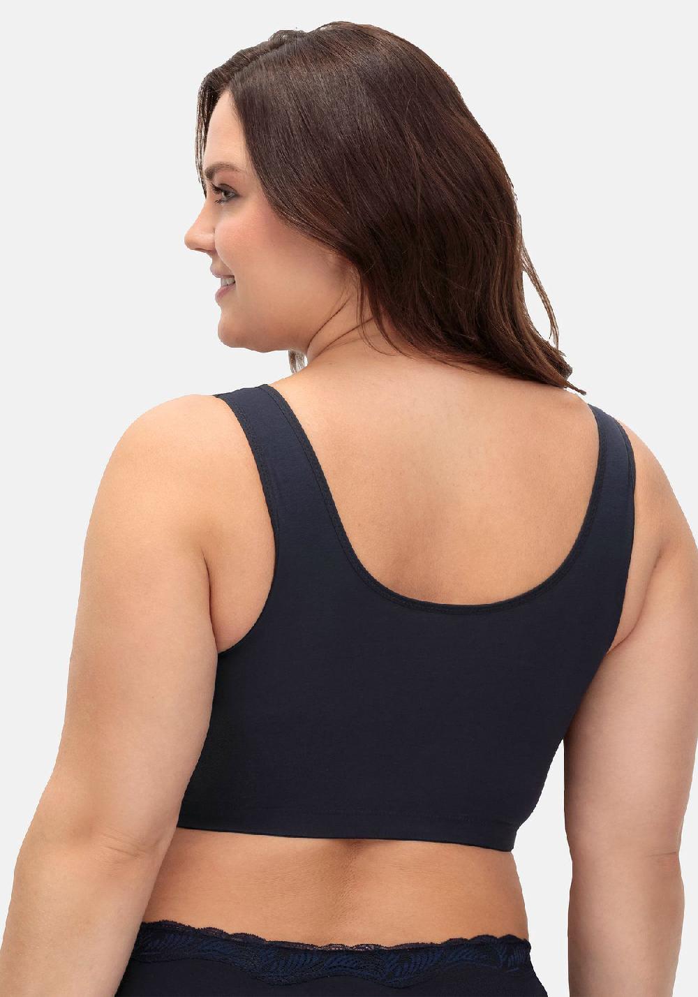 Sheego BH Ohne Bügel In Bustier-Form Mit Spitzenborte