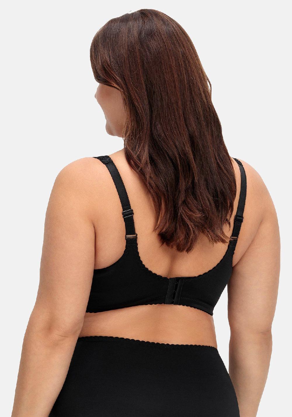 Sheego BH Ohne Bügel Mit Wattierten Cups Und Spitze