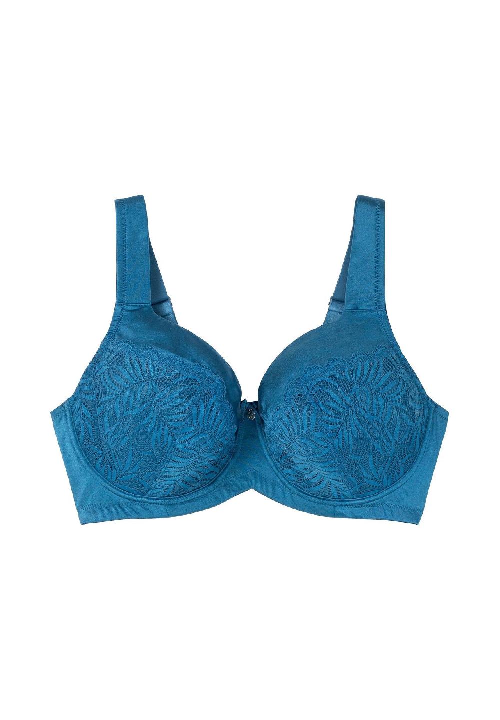 sheego Bügel-BH aus floraler Spitze mit Seitenstützen