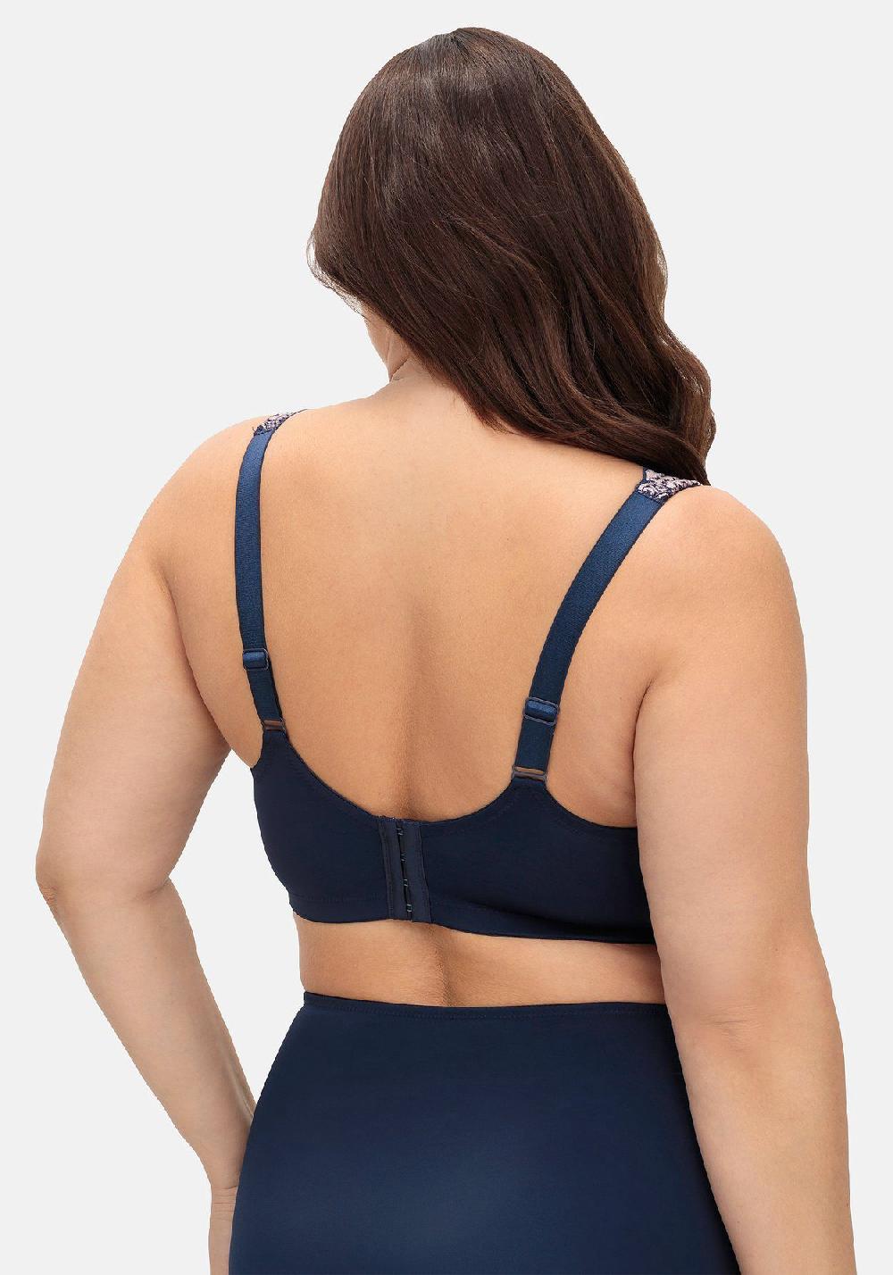 Sheego Bügel-BH Mit Floraler Spitze Und Seitlichen Stützen