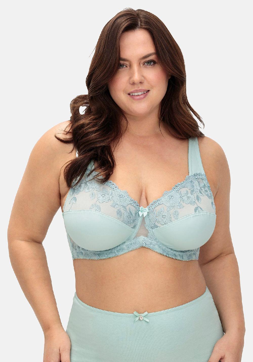 Sheego Bügel-BH Mit Leicht Transparenter Spitze