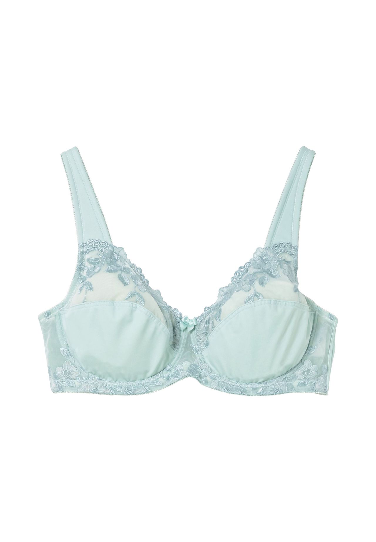 sheego Bügel-BH mit leicht transparenter Spitze