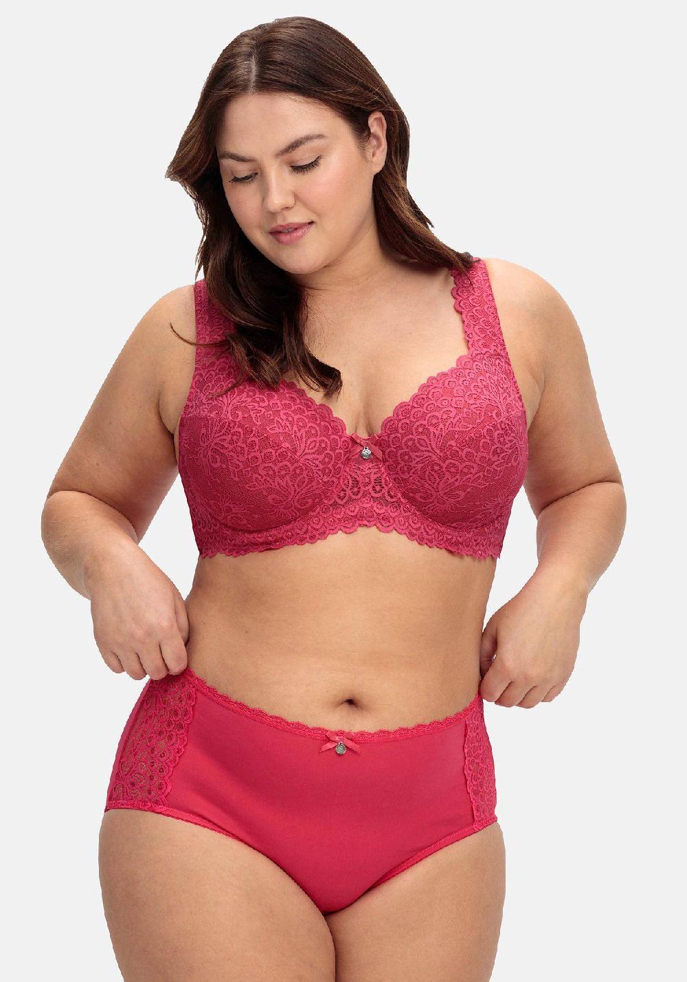 Sheego Bügel-BH Mit Stickerei-Spitze