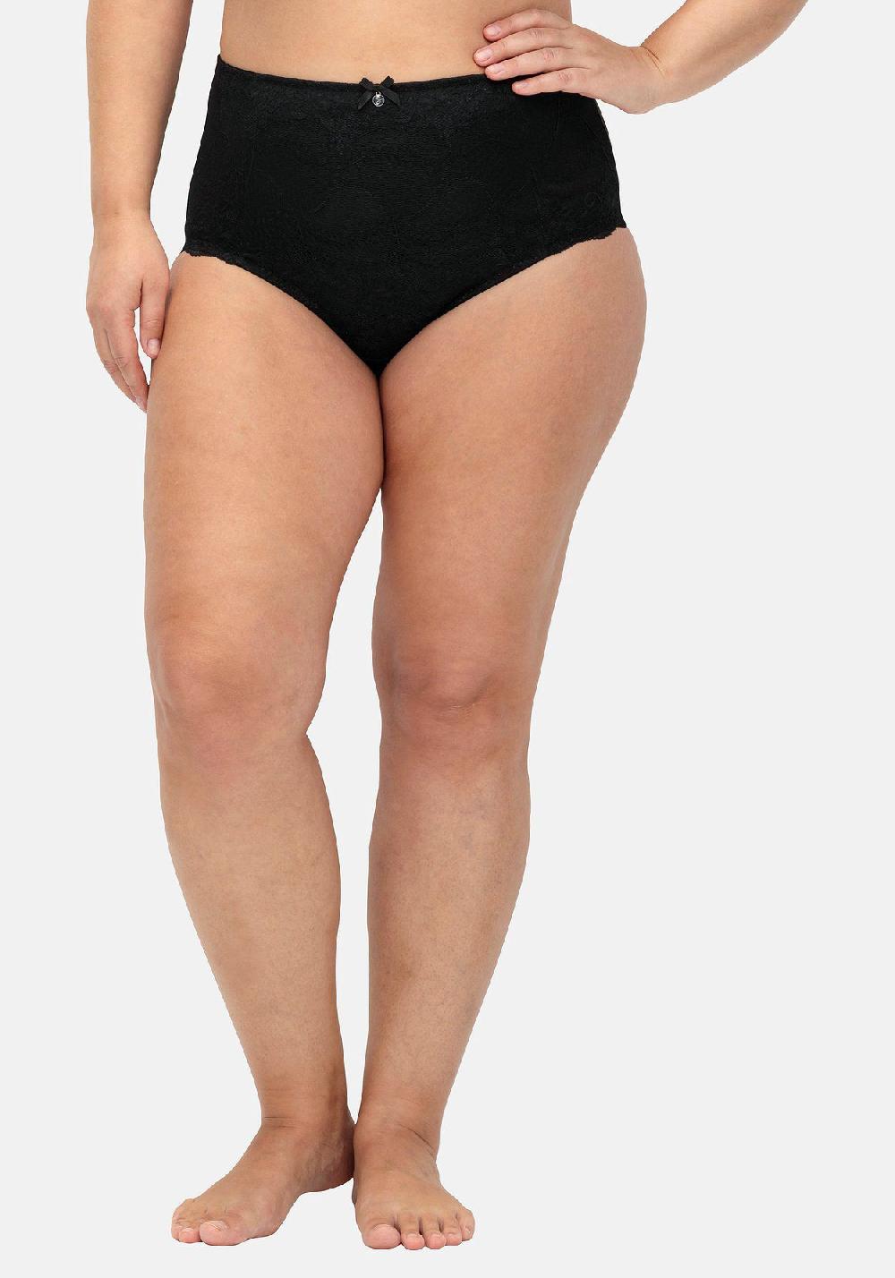 Sheego Doppelpack Taillenslips Im Doppelpack Mit Spitzeneinsatz