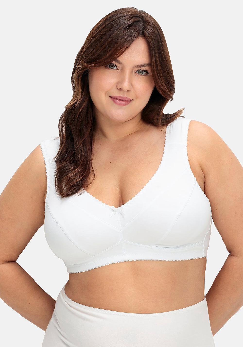 Sheego Entlastungs-BH Ohne Bügel Mit Unterbrustgummi