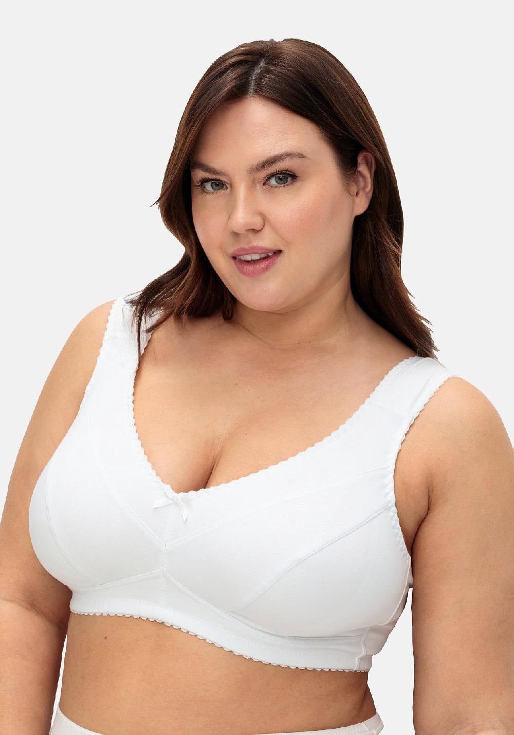 Sheego Entlastungs-BH Ohne Bügel Mit Unterbrustgummi