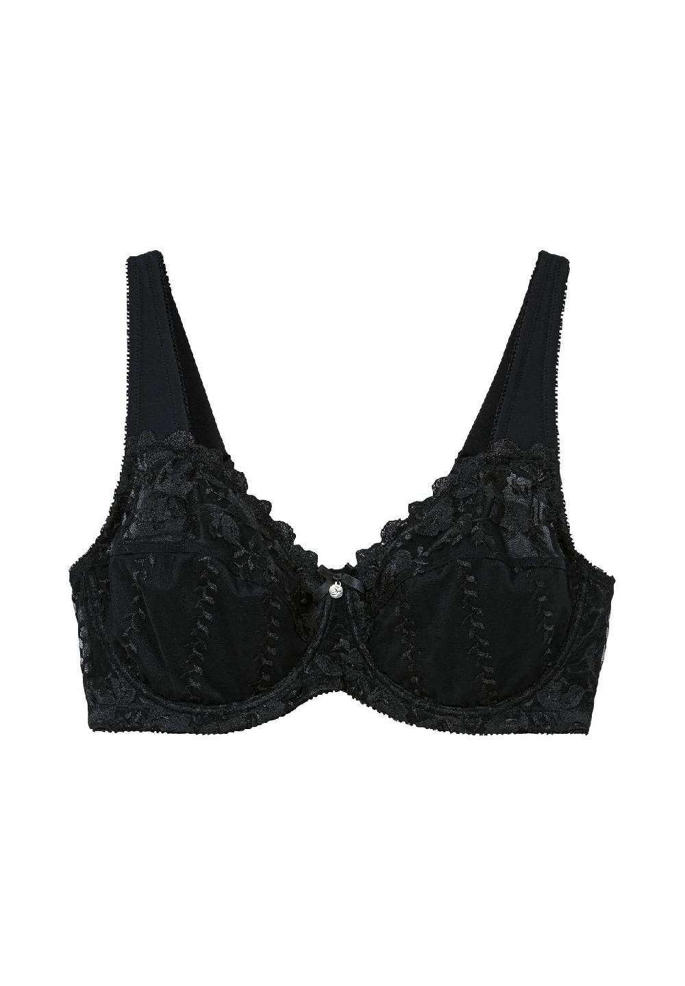 sheego Spitzen-BH aus Spitze und wattierten Cups