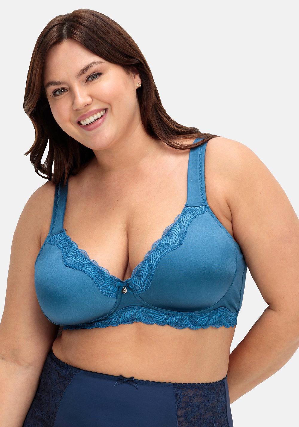Sheego Spitzen-BH Mit Wattierten Cups Und Feiner Spitze