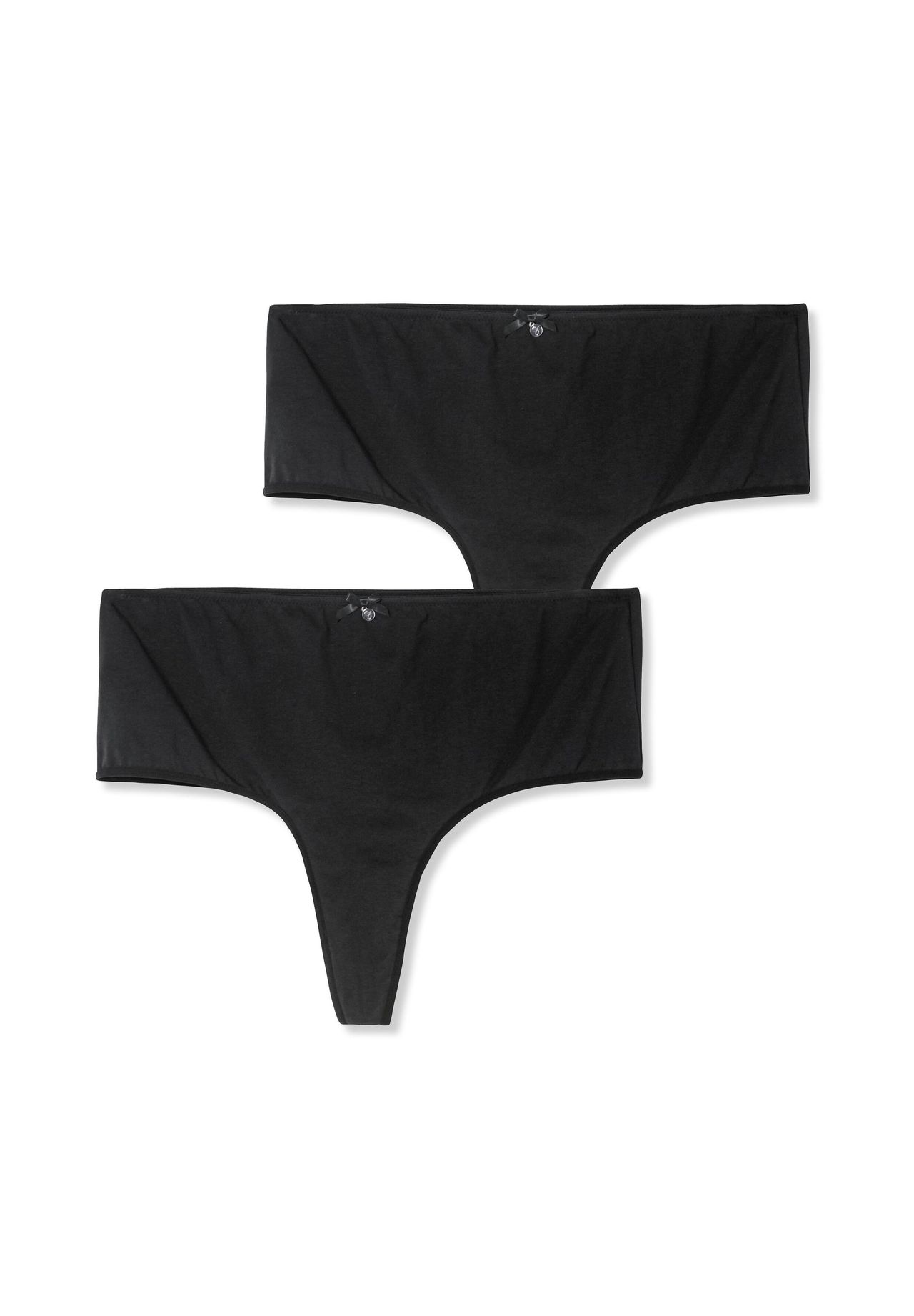 Sheego Strings Im Doppelpack Aus Elastischer Baumwolle