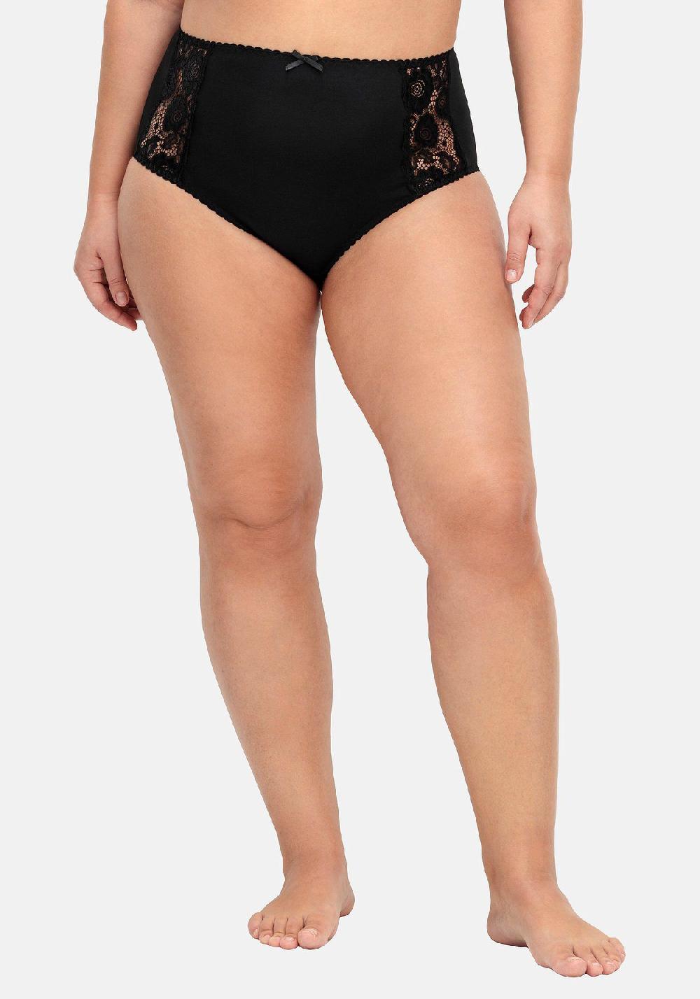 Sheego Taillenslip Mit Leicht Transparenter Spitze