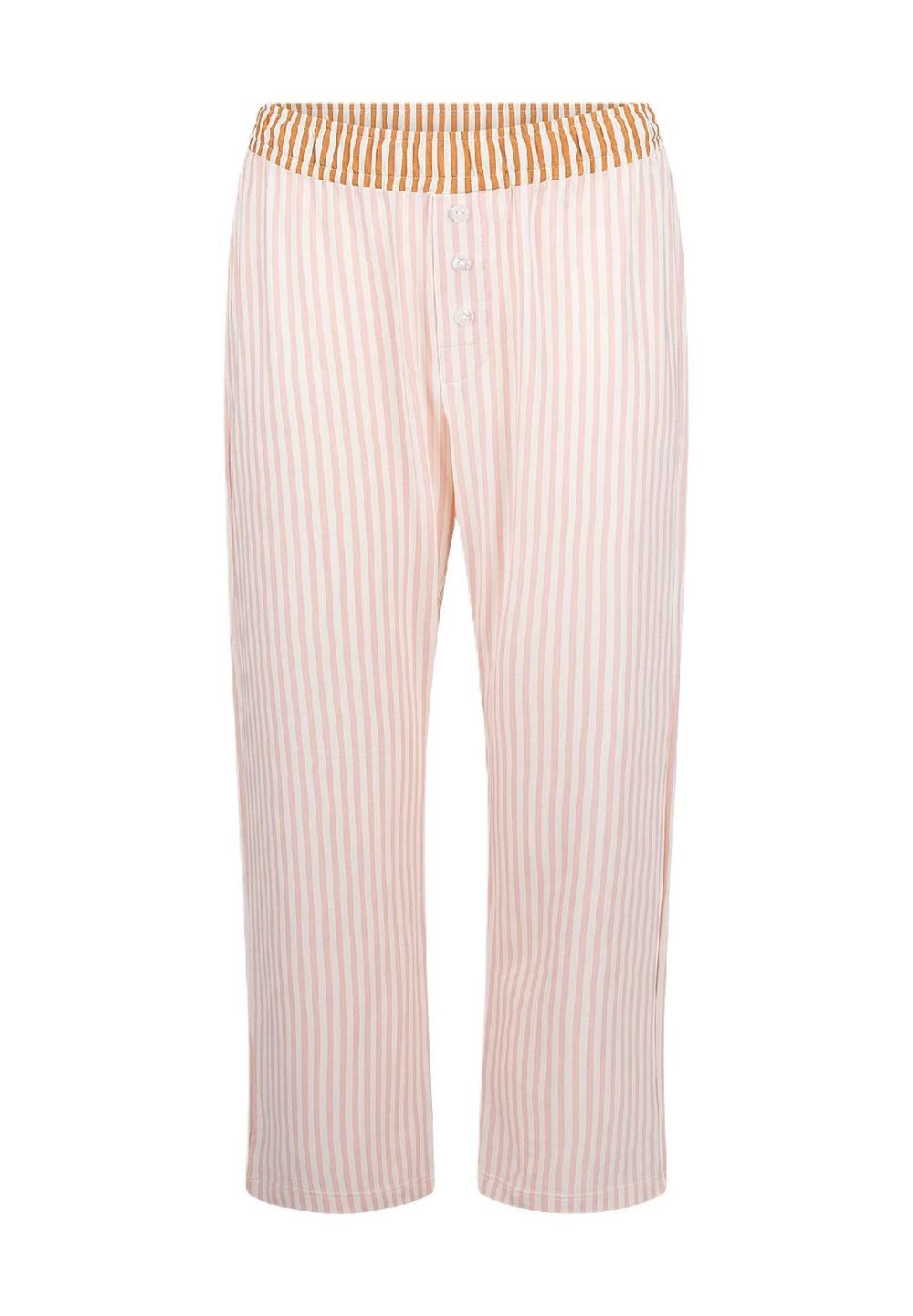 SHORT STORIES® Schlafanzug-Hose 7/8-lang Zierknöpfe für Damen