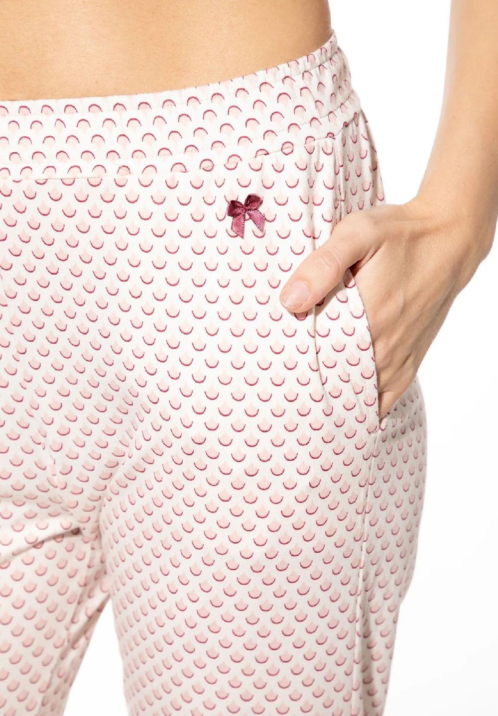 SHORT STORIES® Schlafanzug-Hose 7/8-lang Zierschleife Für Damen