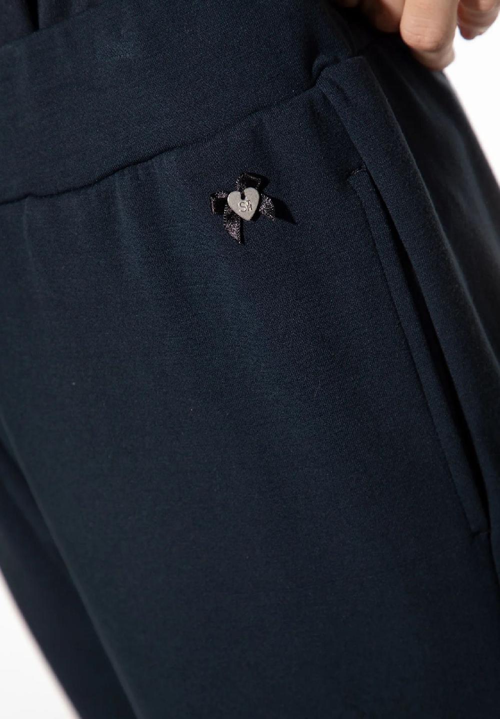 SHORT STORIES® Schlafanzug-Hose Tunnelzug Emblem Für Damen