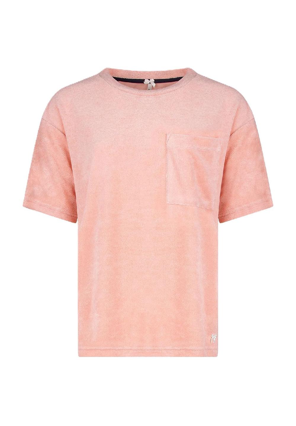 SHORT STORIES® Schlafanzug-Oberteil Brusttasche für Damen