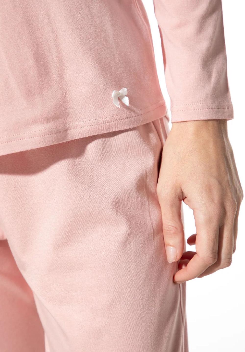 SHORT STORIES® Schlafanzug-Oberteil Schleife Für Damen