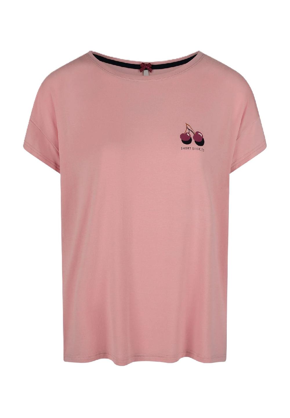 SHORT STORIES® Schlafanzug-Oberteil Schleife für Damen