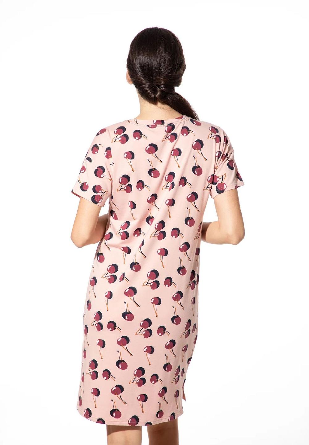 SHORT STORIES® Sleepshirt Kurzarm Schleife Für Damen