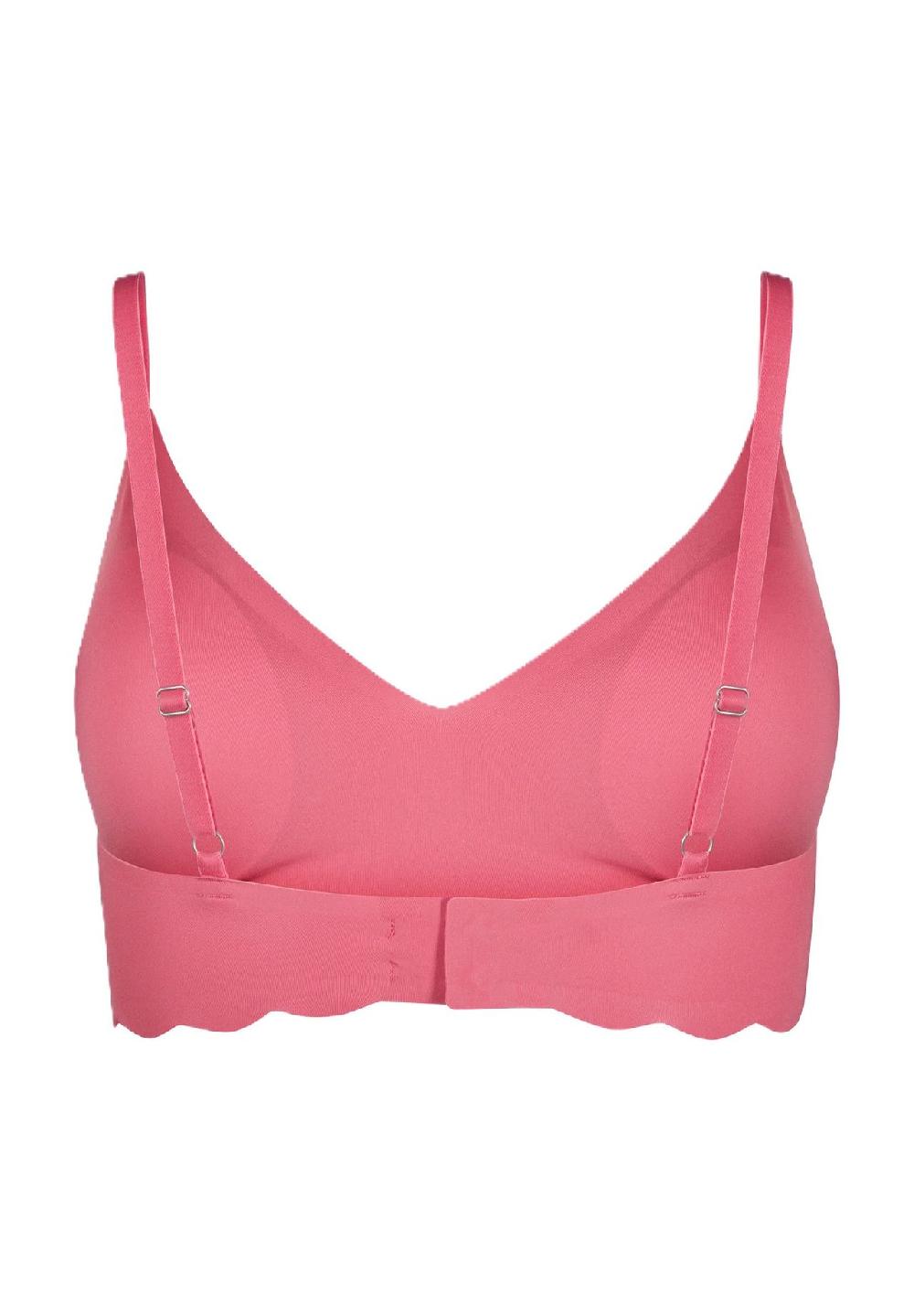 SKINY® Mikro Essentials Bustier V-Ausschnitt Wellensaum Für Damen