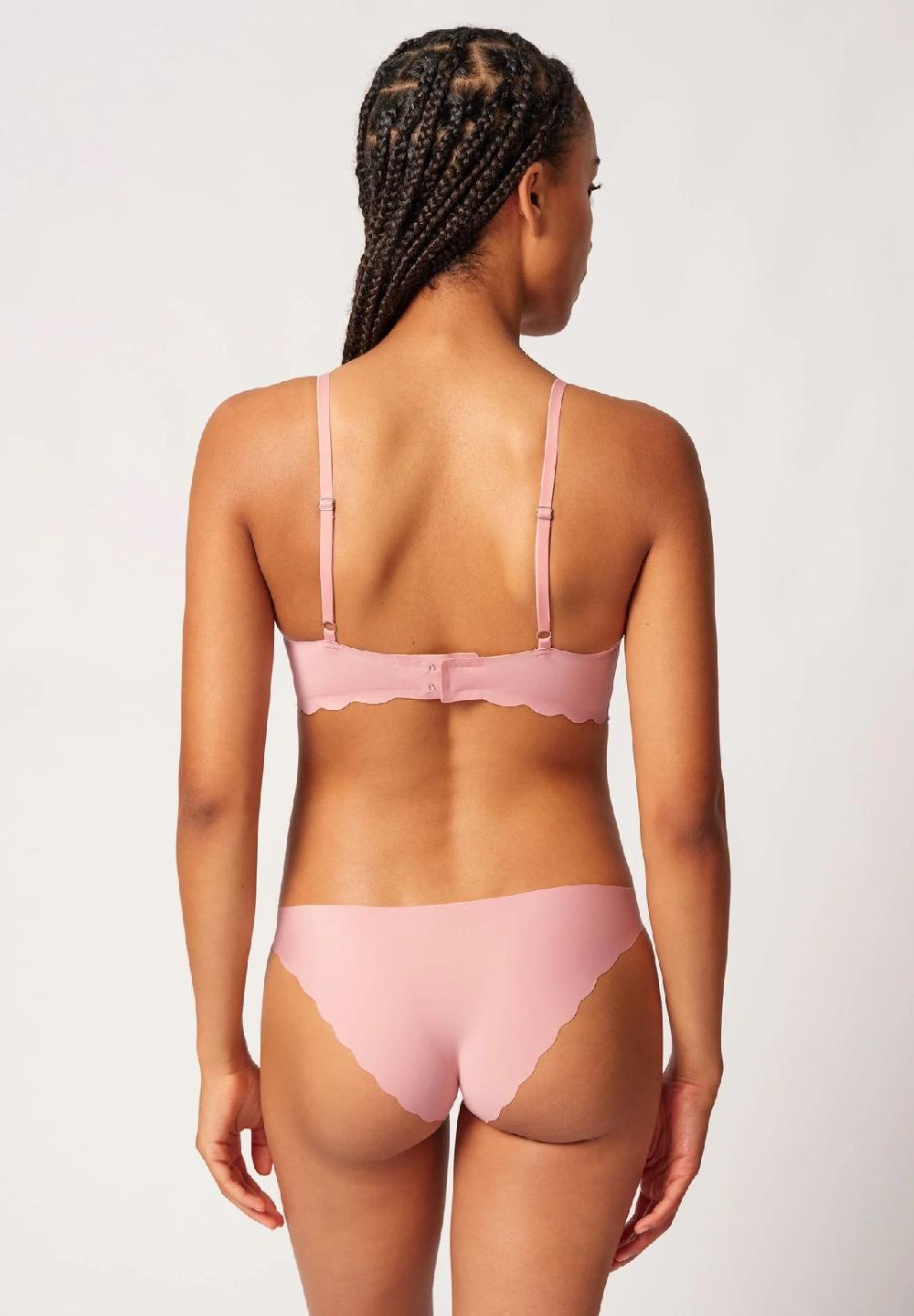 SKINY® Mikro Essentials Bustier V-Ausschnitt Wellensaum Für Damen