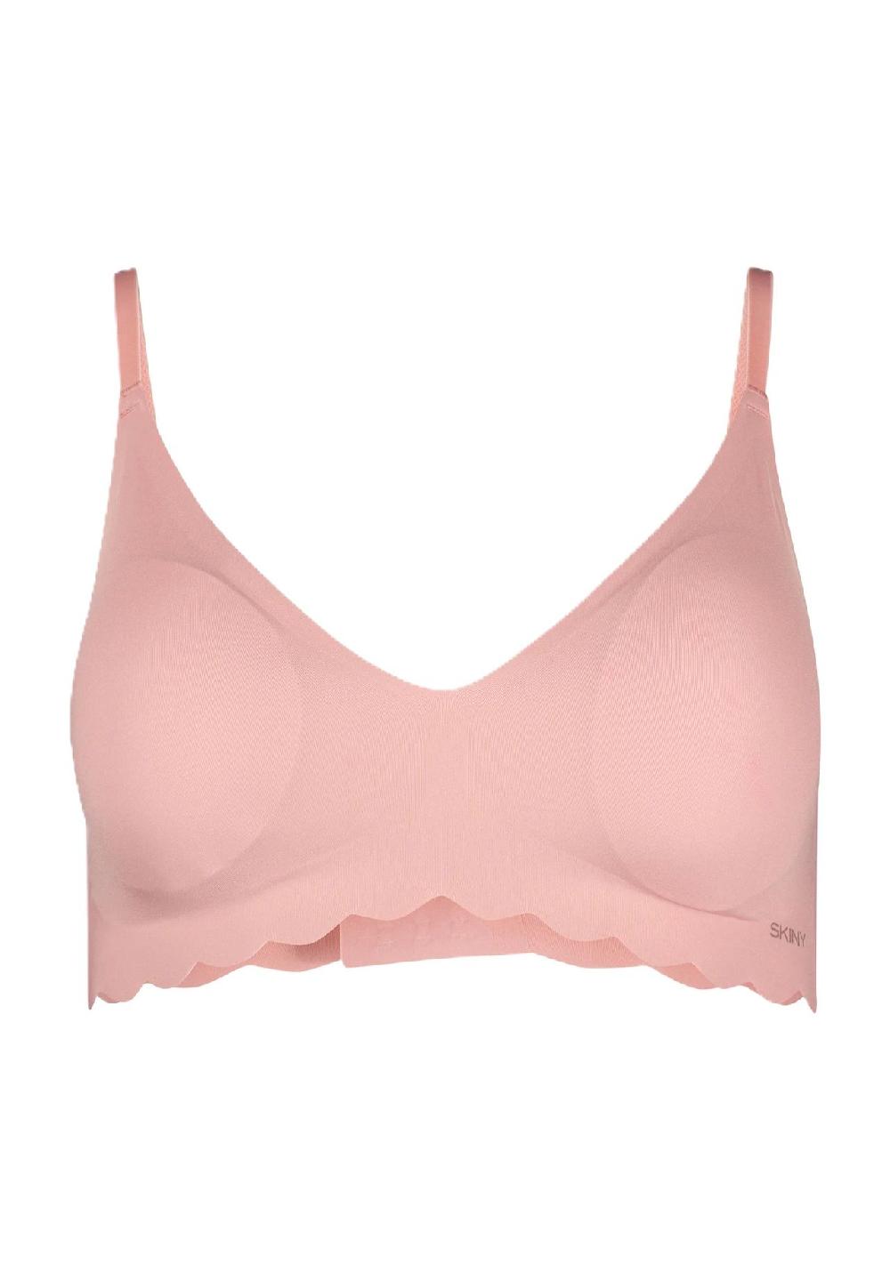 SKINY® Mikro Essentials Bustier V-Ausschnitt Wellensaum für Damen
