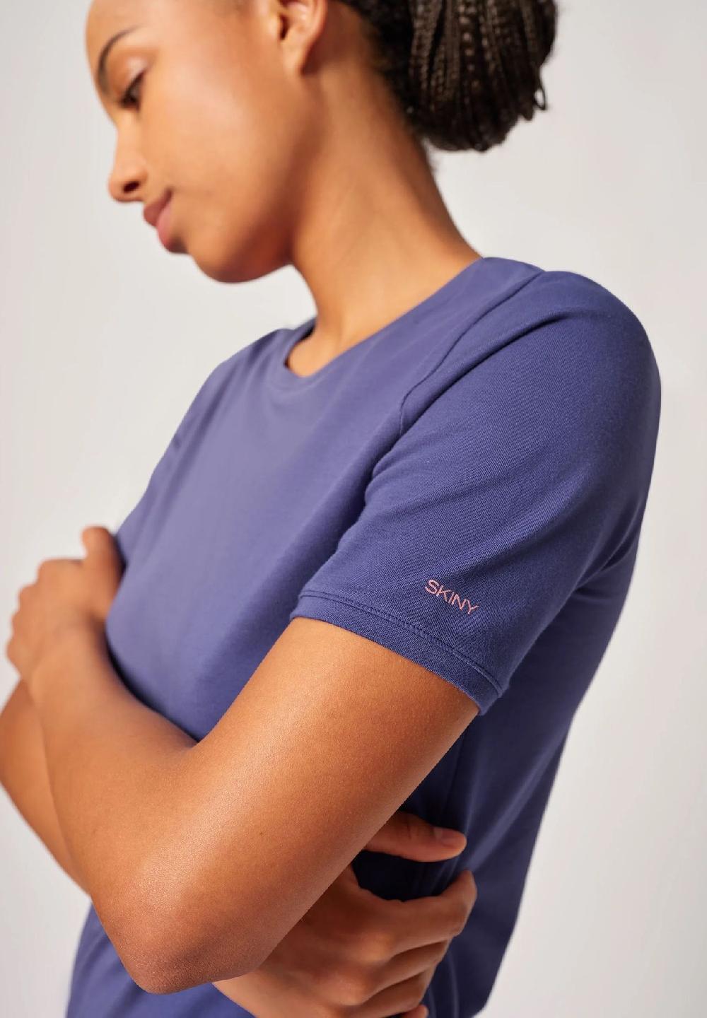 SKINY® Night In Skiny 01 Schlafanzug-Oberteil Halbarm Für Damen